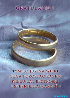 Ślubne krążki
