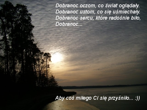 Dobranoc!