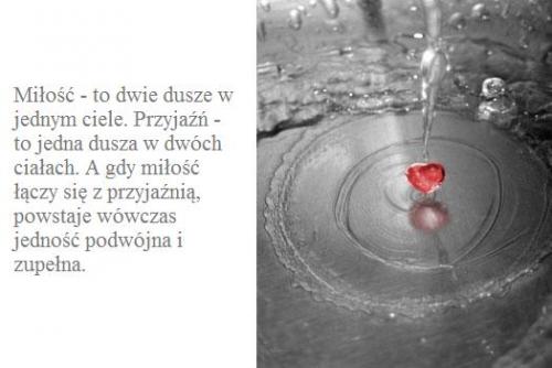 Miłość to dwie dusze w jednym ciele...