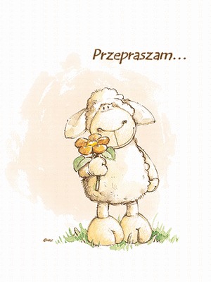 przepraszam....