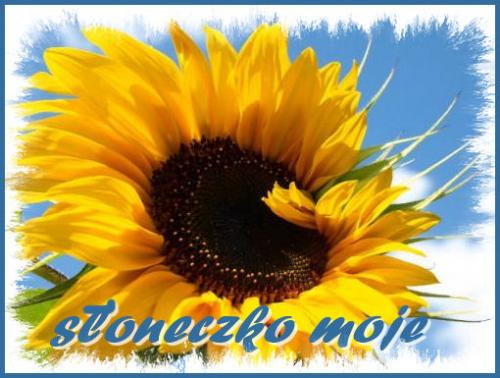 Słoneczko Ty moje