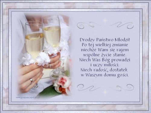 Drodzy Państwo Młodzi...