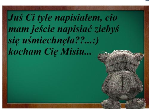 cio napisiać?